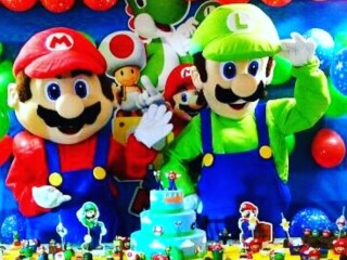 Mario Bros Luigi cover personagens vivos festas infantil Santo Andr Servicos para festas infantis e eventos no [***] 