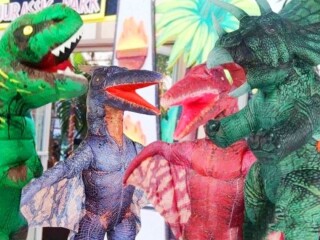 Turma Dinossauros cosplay personagens vivos festa infantil Sade Servicos para festas infantis e eventos no [***] 