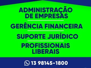 Adm Empresas Gerencia Financeira Suporte Juridico Baix Praia Grande SP Profissionais liberais no 286781519 