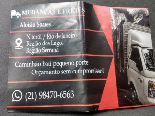 Frete Mudanca Niteri ZAP [***] Niteroi RJ Fretes e mudancas no [***] 