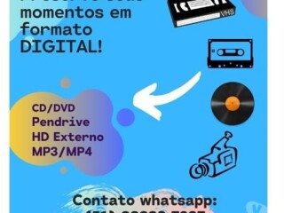 Converso de fitas VHS filmadoras e DVDs Porto Alegre Centro Assistncia tcnica e conserto de eletrnico no [***] 