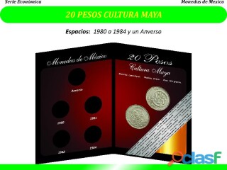 20 pesos cultura maya. album imperial coleccionador de lujo en Veracruz | Clasf aficiones-y-ocio