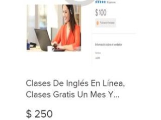 Clases de inglés en línea,clases gratis un mes 12 en Acapulco De Juárez | Clasf formacion-y-libros