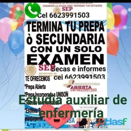 estudia-auxiliar-de-enfermeria-prepa-y-secundaria-un-examen-y-mas-en-hermosillo-clasf-formacion-y-libros-big-2