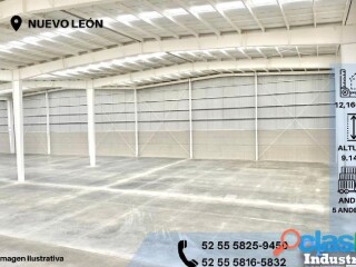 Increíble nave industrial en renta en nuevo león en Apodaca | Clasf inmobiliaria