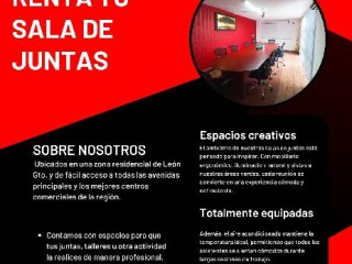 Ambiente profesional para tus reuniones en León | Clasf inmobiliaria