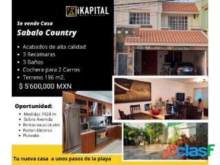 Casa en venta en sábalo country club en Mazatlán | Clasf inmobiliaria