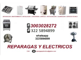 Reparacion de estufas en cali cel 3003028272 cel 3225894899 Cali - 326124528 | Allanuncios