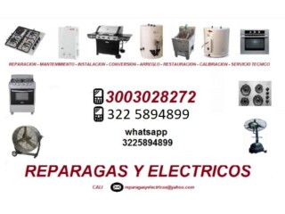 Reparagas y electricos cel 3003028272 reparacion Cali - 326077175 | Allanuncios