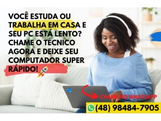 Manutenção de Computadores, Técnico em Informática, Montagem Sao Jose SC - Assistência técnica e conserto de eletrônico 