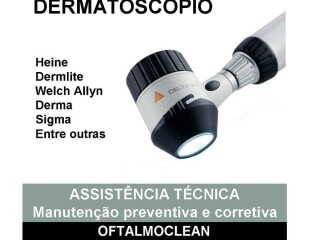 Conserto de dermatoscopio Heine, Welch Allyn, Derma, Sigma Alto de Pinheiros - Pintor de parede e reformas 