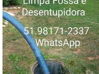 Desentupidora Disponível 24 horas Porto Alegre Norte - Serviços especializados 