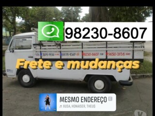 Frete e pequenas mudanças Kombi pickup Campo Grande, Rio de Janeiro - Fretes e mudanças 