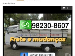 Frete e pequenas mudanças Kombi pickup Barra da Tijuca - Fretes e mudanças 